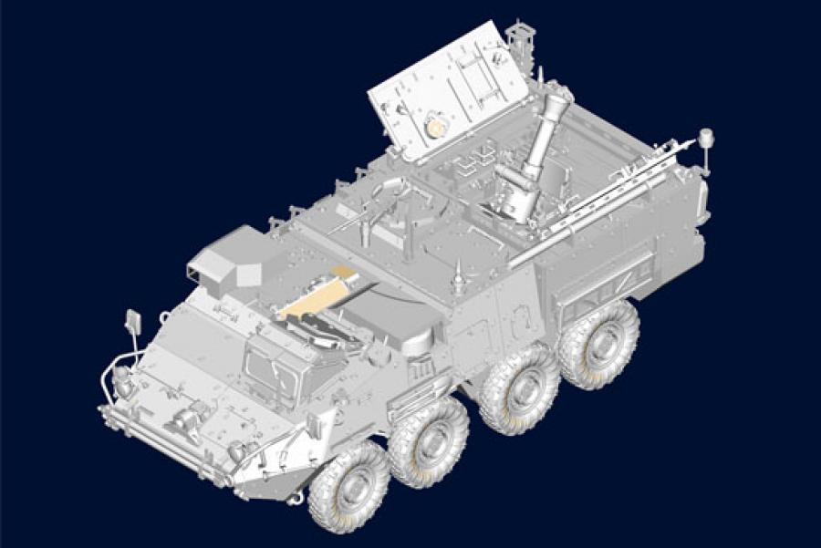 Trumpeter 1:35 M1129 Stryker Mortar Carrier MC-A