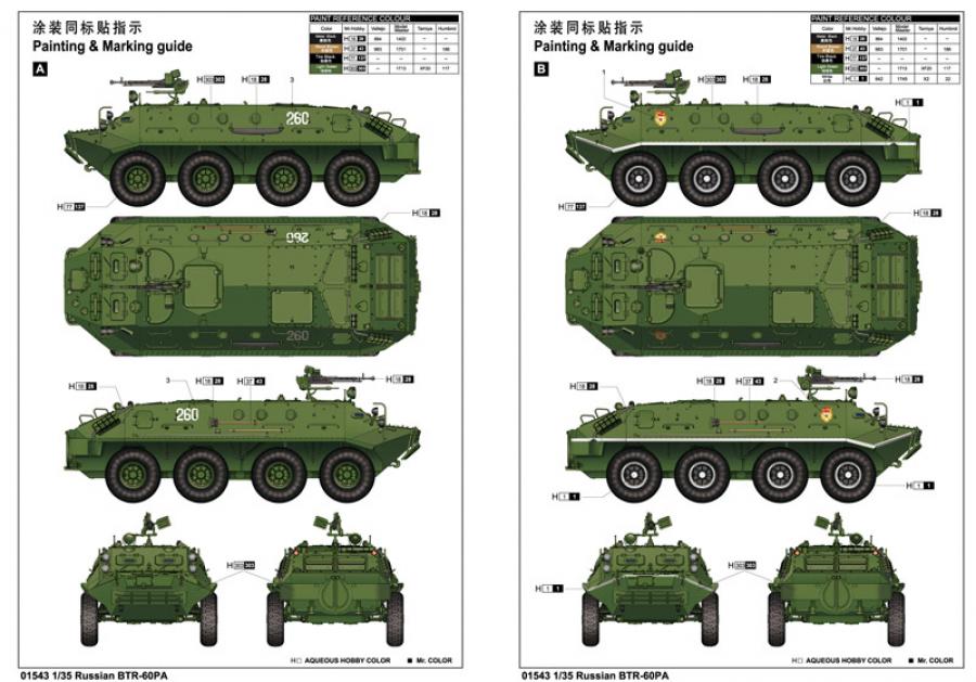 Trumpeter 1:35 BTR-60PA