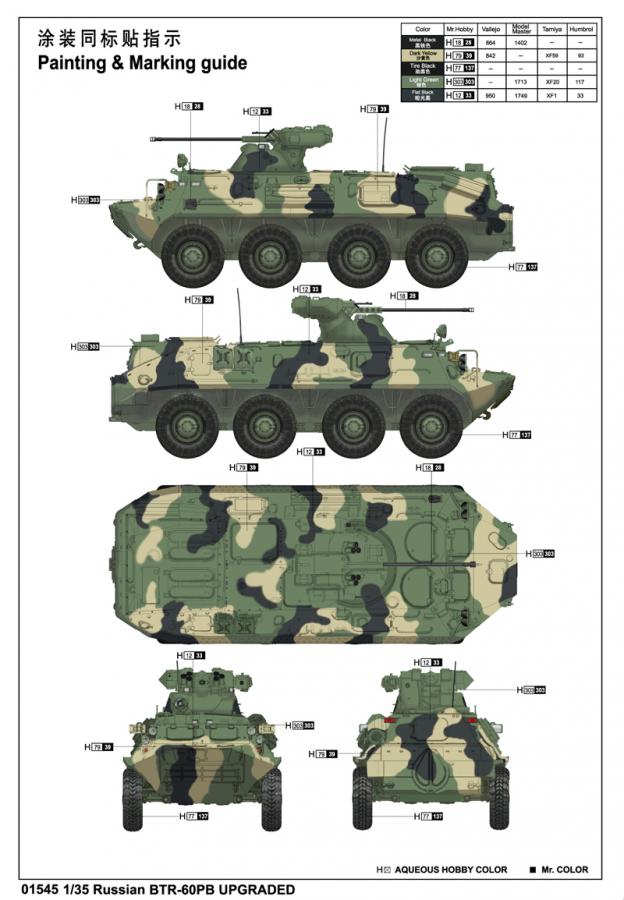 Trumpeter 1:35 BTR-60PB Upgraded