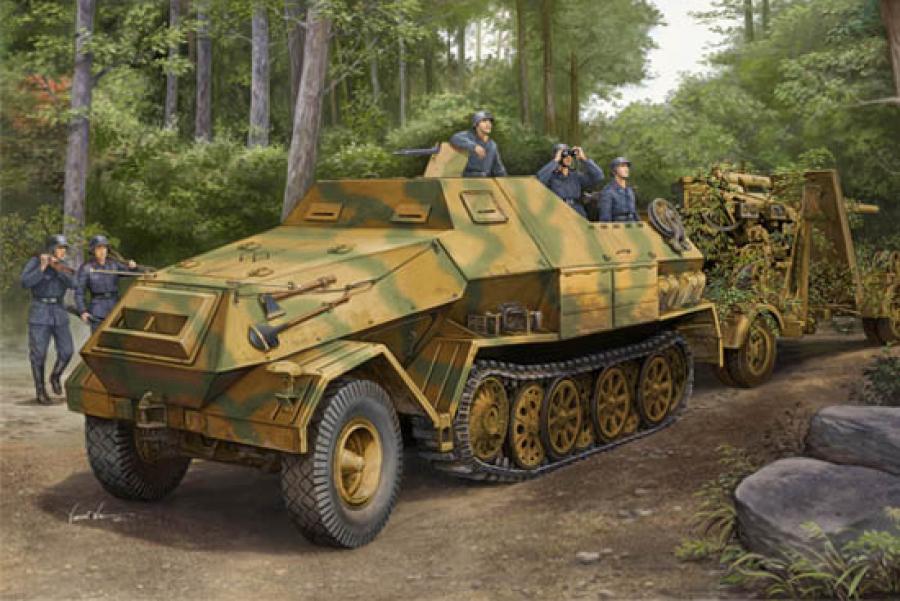 Trumpeter 1:35 Sd.Kfz.8 Gepanzerte 12t