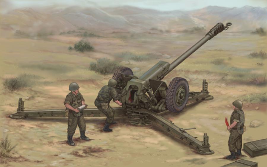 Trumpeter 1:35 Soviet D30 122mm Howitzer - Late