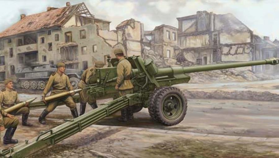 Trumpeter 1:35 Russian 100mm Anti-tank Gun M1944