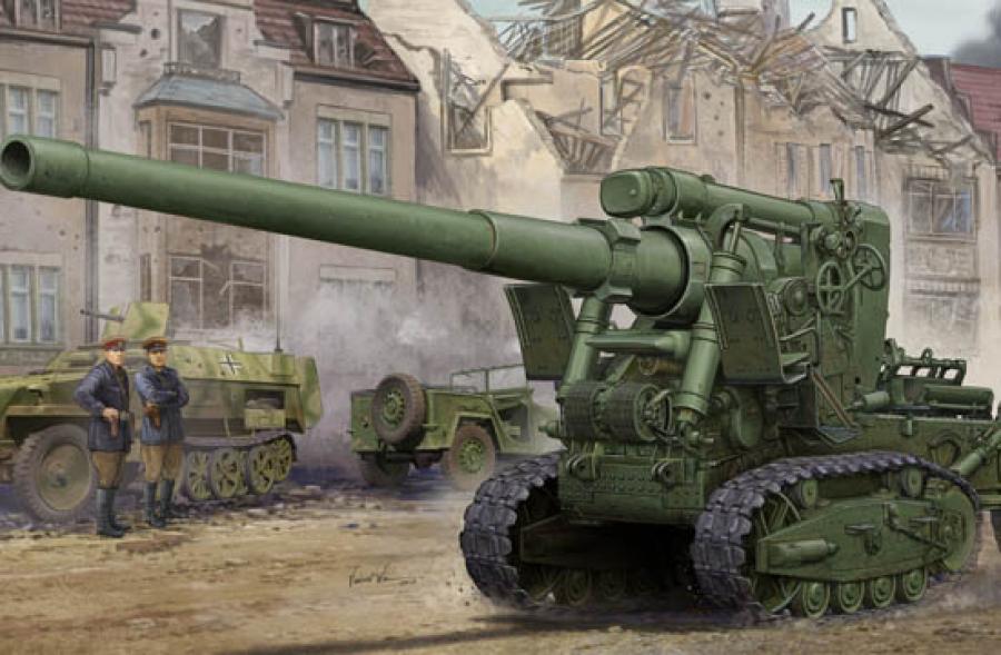 Trumpeter 1:35 Soviet Br-2 152mm Gun M1935