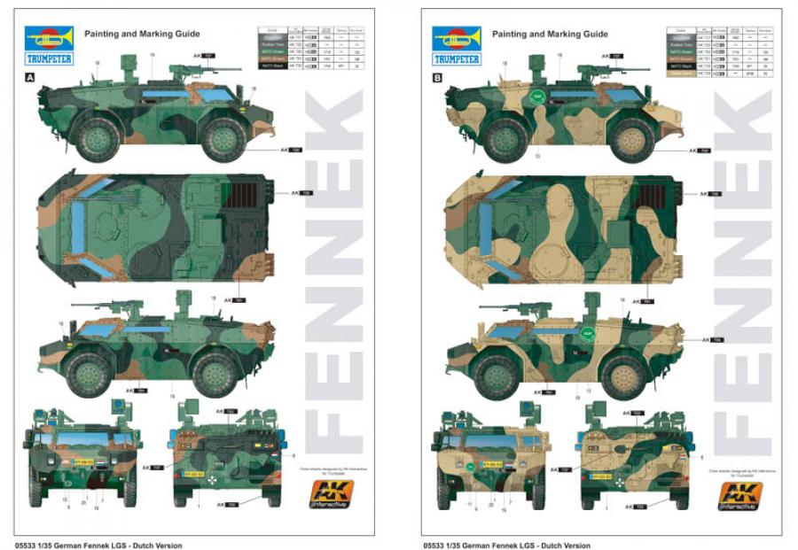 Trumpeter 1:35 German Fennek LGS-Dutch Version