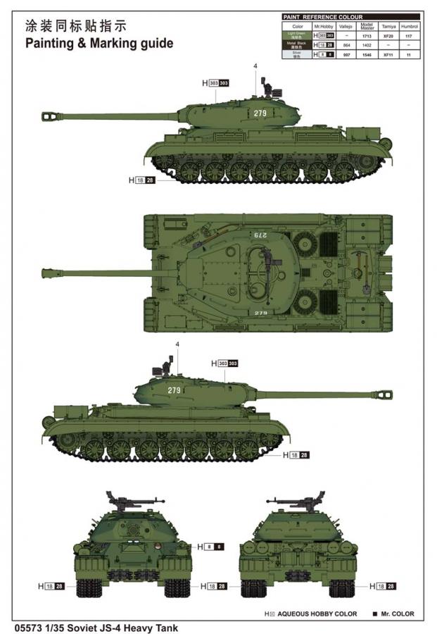 Trumpeter 1:35 Soviet JS-4 Heavy Tank