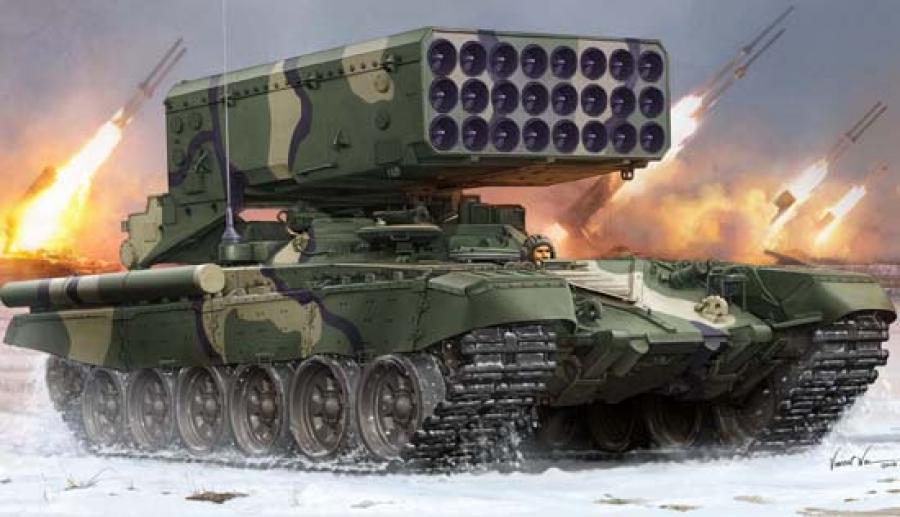 Trumpeter 1:35 TOS-1A Multipe Rocket Launcher