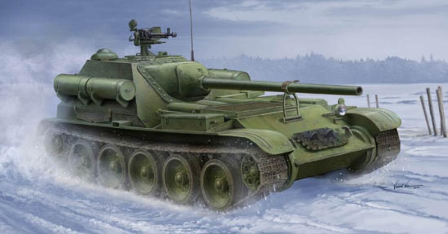 Trumpeter 1:35 Soviet SU-101 SPA