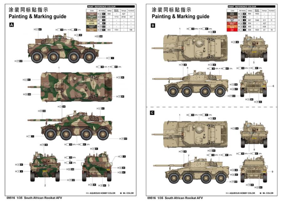 Trumpeter 1:35 South African Rooikat AFV