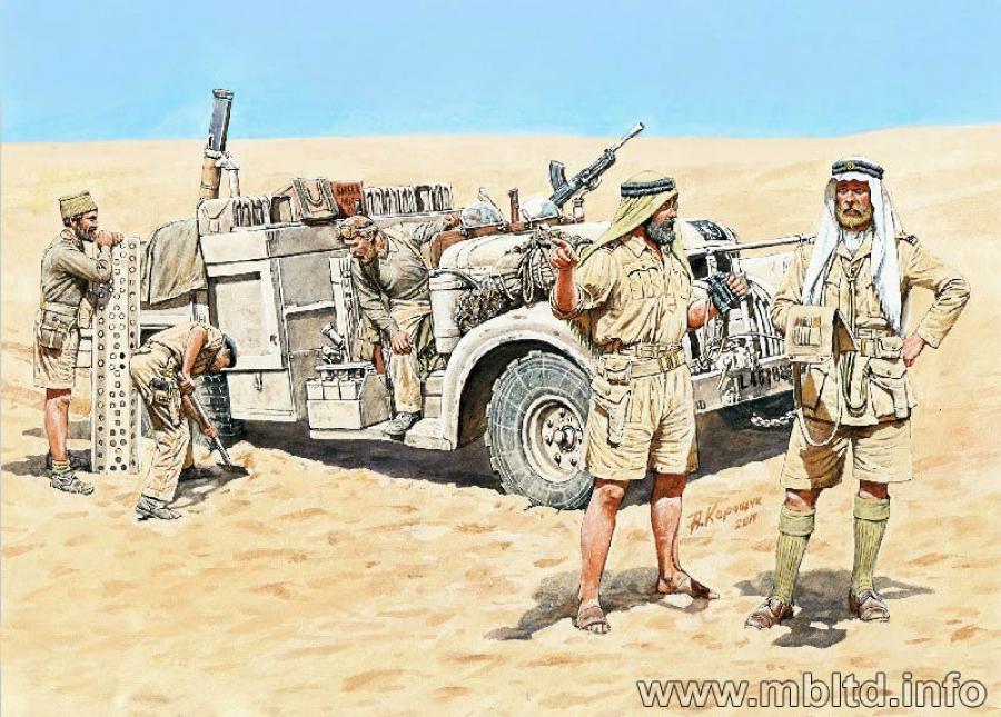 1:35 LRDG team (Vehicle not included)