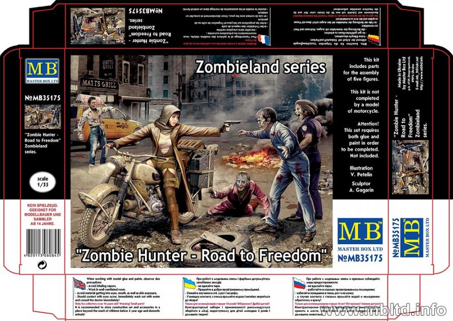 1:35 Zombie Hunter "Road to Freedom","16.9