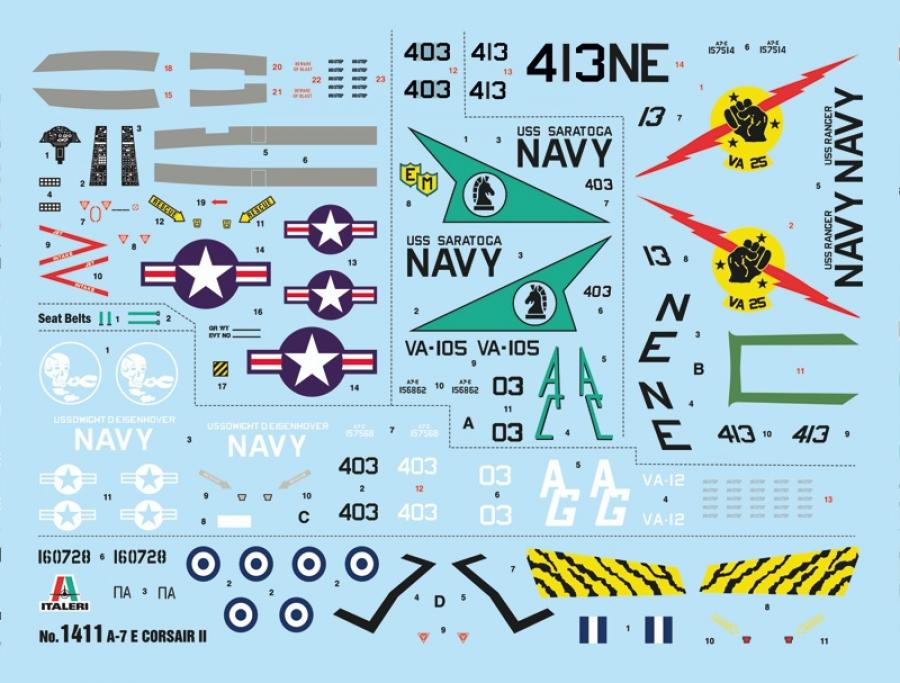 Italeri 1/72 A-7E CORSAIR II