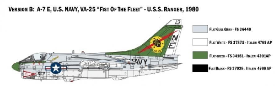 Italeri 1/72 A-7E CORSAIR II