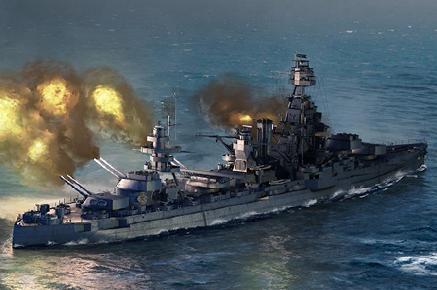 Trumpeter 1:700 USS Texas BB-35