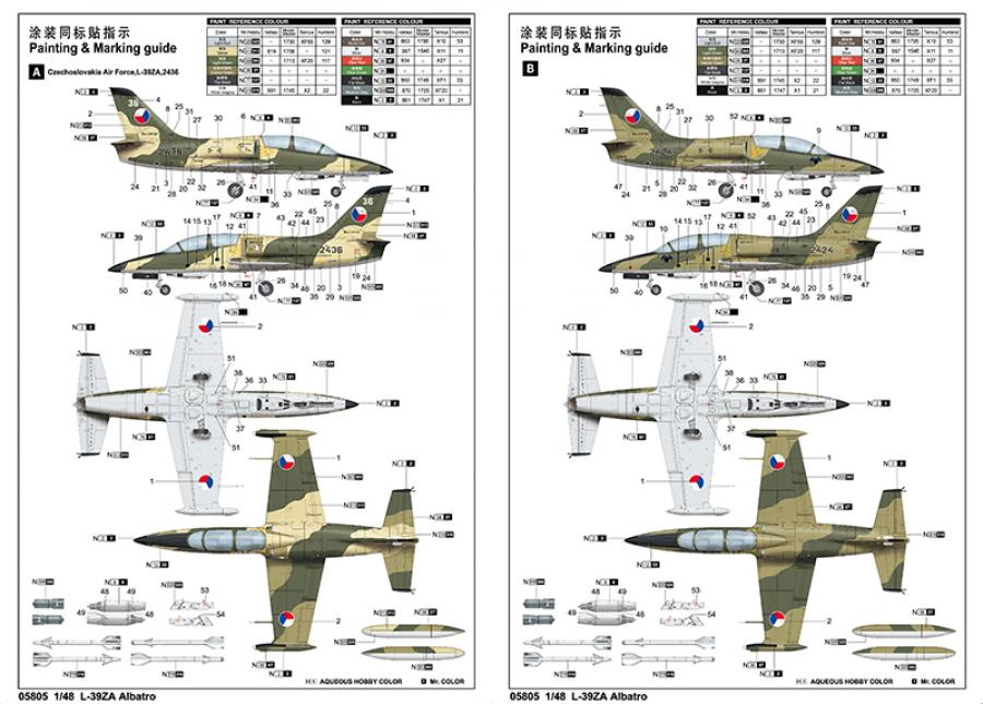 Trumpeter 1:48 L-39ZA Albatro