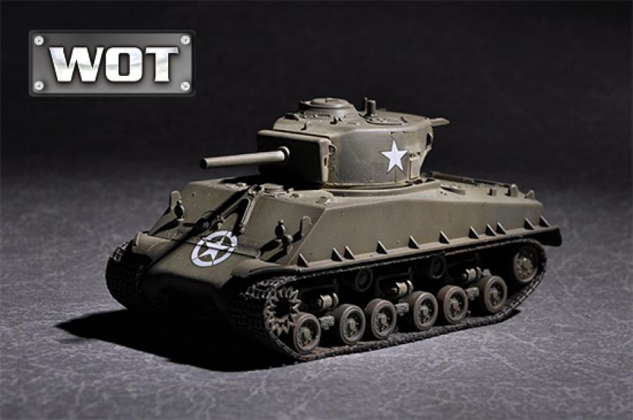 Trumpeter 1:72 US M4A3E8 with 105mm M4