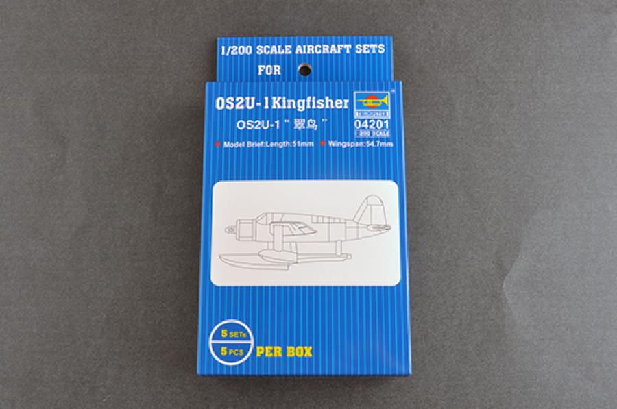 Trumpeter 1:200 OS2U-1 Kingfisher (5 aircrafts)