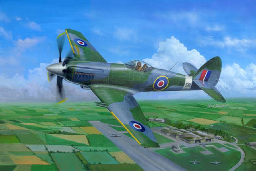 Trumpeter 1:48 Supermarine Spiteful F.MK.14 Fighter