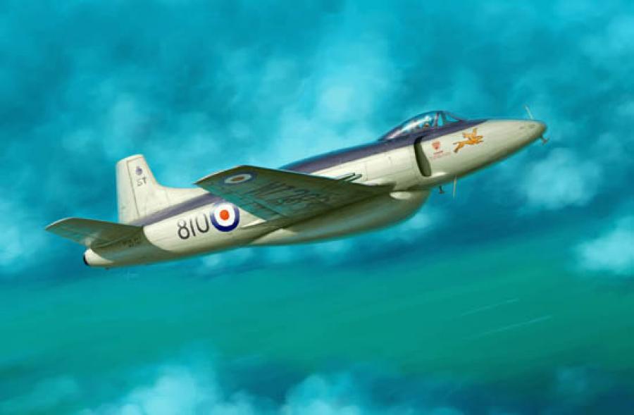 Trumpeter 1:48 Supermarine Attacker FB.2 Fighter