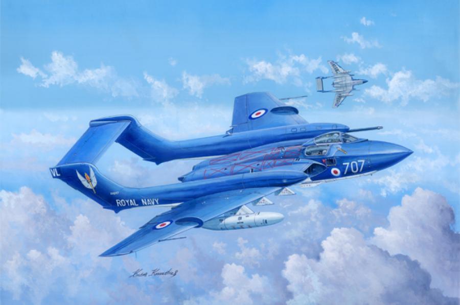 Trumpeter 1:48 de Havilland DH.110 Sea Vixen Faw.2