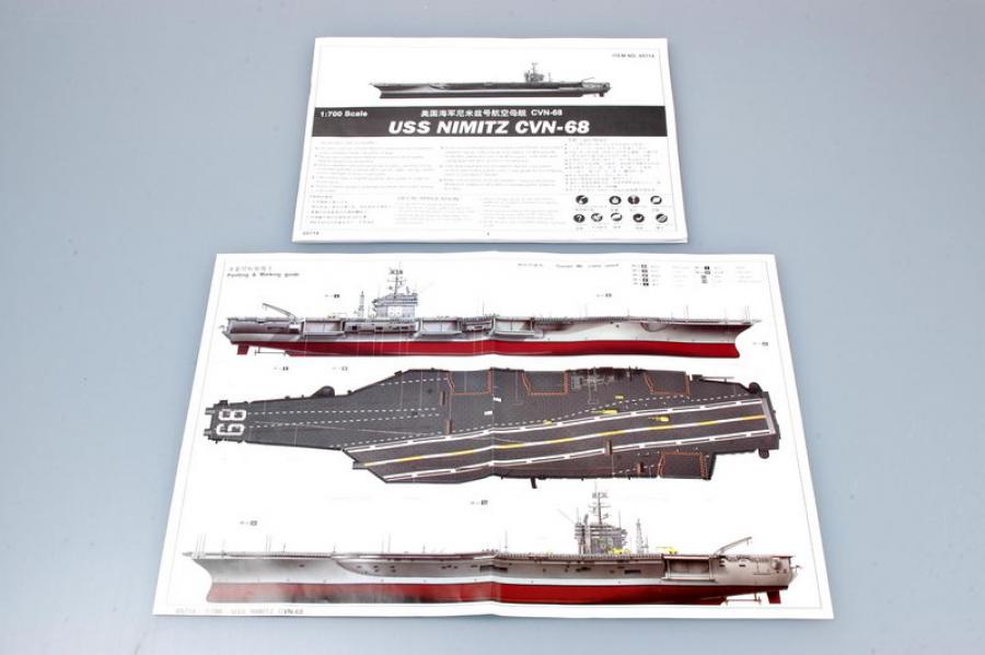 Trumpeter 1:700 USS Nimitz CVN-68