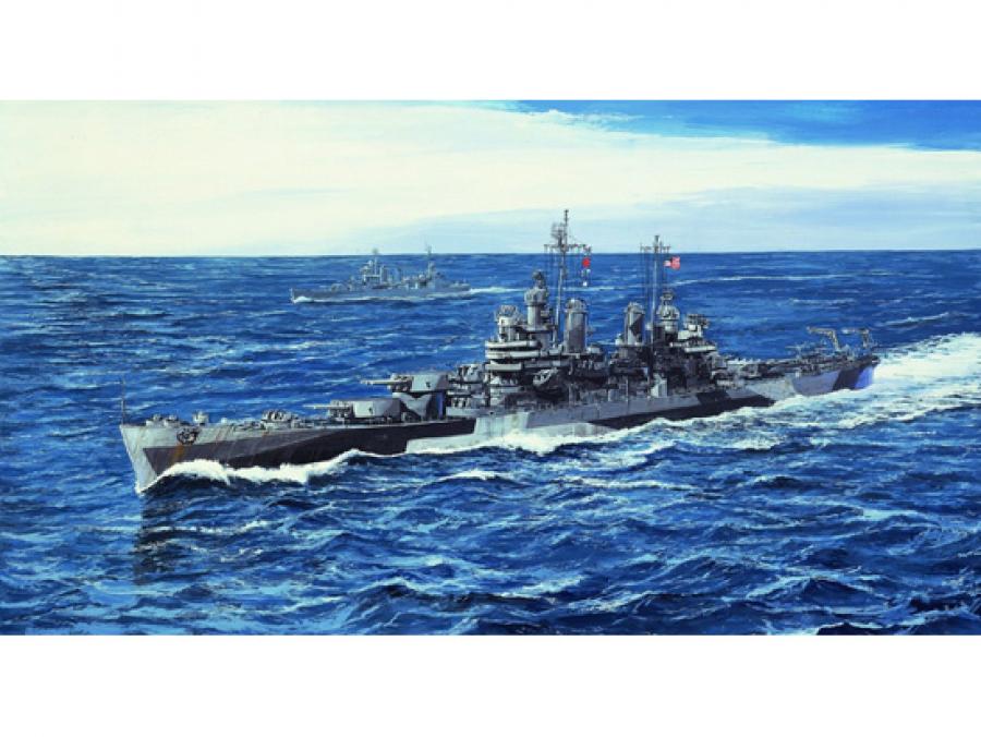 Trumpeter 1:700 USS Pittsburgh CA-72 1944