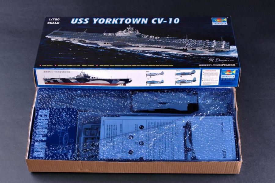 Trumpeter 1:700 USS Yorktown CV-10