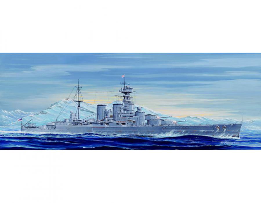 Trumpeter 1:700 HMS HOOD 1931