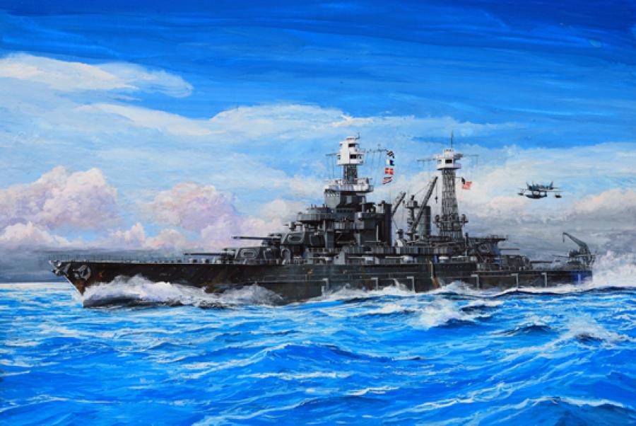 Trumpeter 1:700 USS Maryland BB-46 1941