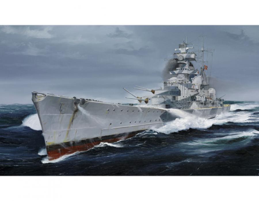 Trumpeter 1:700 German Cruiser Admiral Hipper 1940