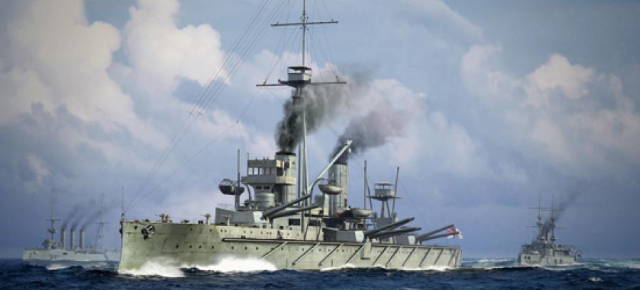 Trumpeter 1:700 HMS Dreadnought 1915