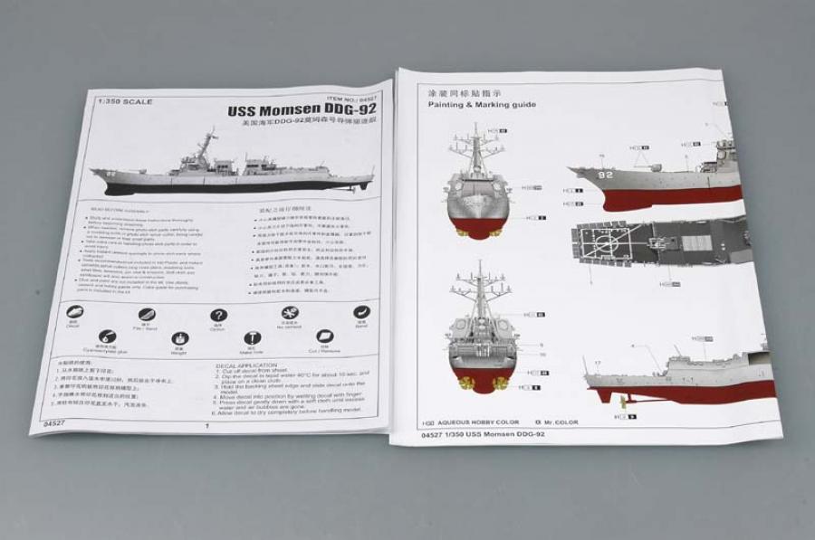 Trumpeter 1:350 USS Momsen DDG-92