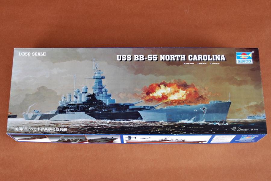 Trumpeter 1:350 USS BB-55 North Carolina