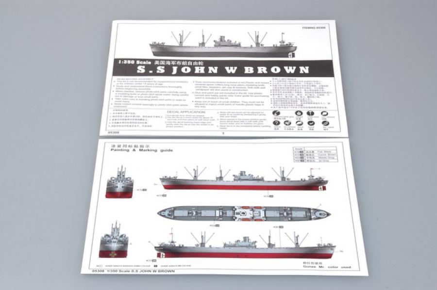 Trumpeter 1:350 S.S John W Brown