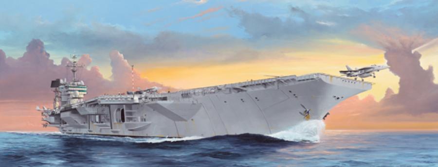 Trumpeter 1:350 USS Kitty Hawk CV-63