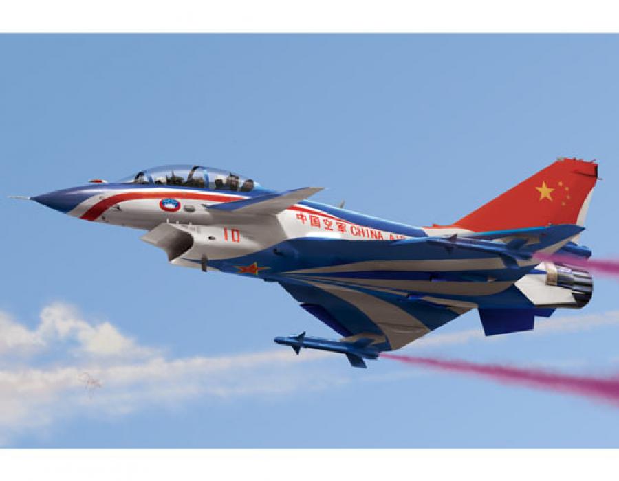 Trumpeter 1:72 Chinese J-10S fighter