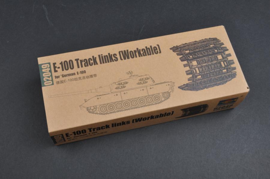 Trumpeter 1:35 E-100 Track links (workable)