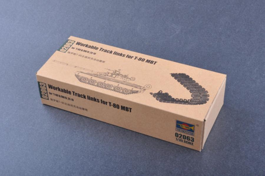 Trumpeter 1:35 Workable Track links for T-80 MBT