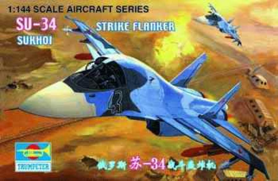 Trumpeter 1:144 Sukhoi Su-34 Strike Flanker