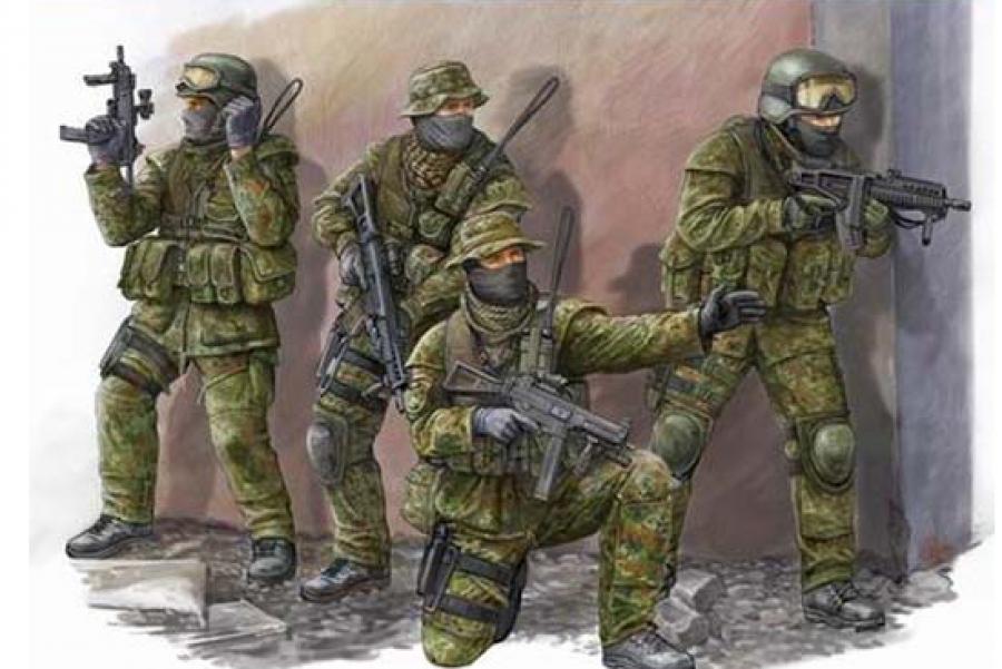 Trumpeter 1:35 Modern German KSK Commandos