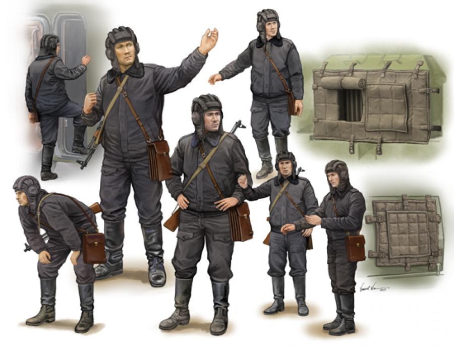 Trumpeter 1:35 Soviet Soldier-Scud B Crew