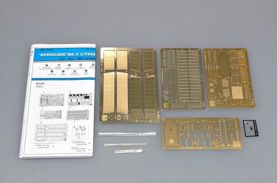 Trumpeter 1:24 Hawker Hurricane Detailset