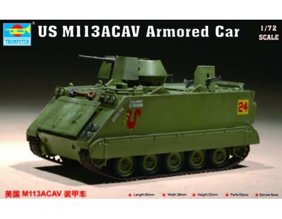 Trumpeter 1:72 US M113 ACAV Armored Car