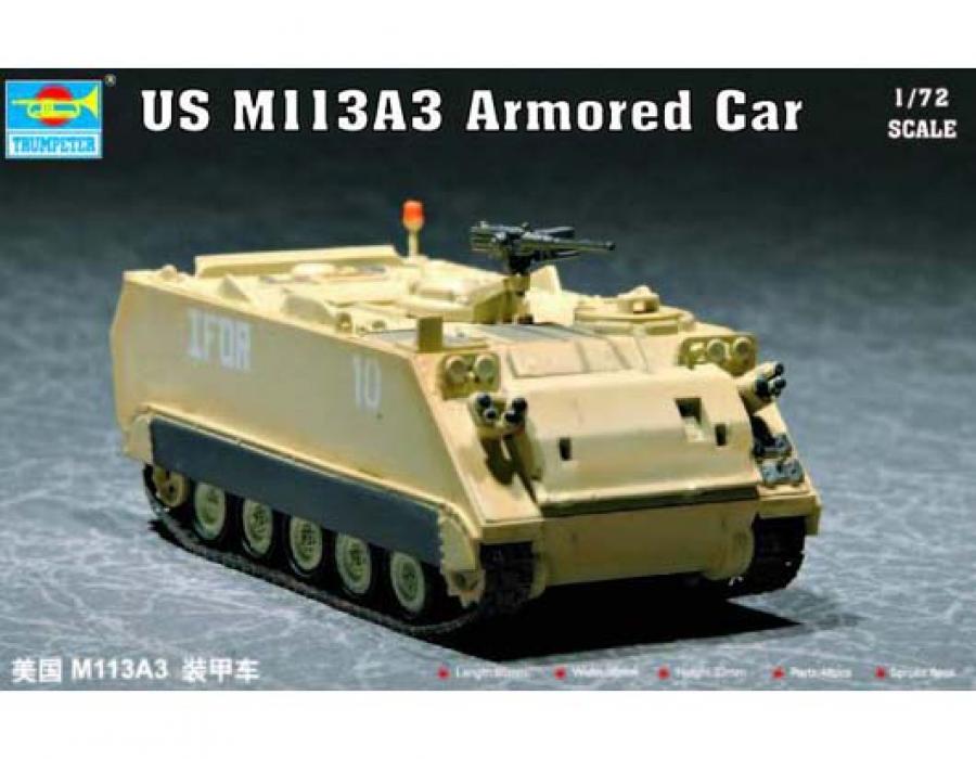 Trumpeter 1:72 US M113A3 Armored Car