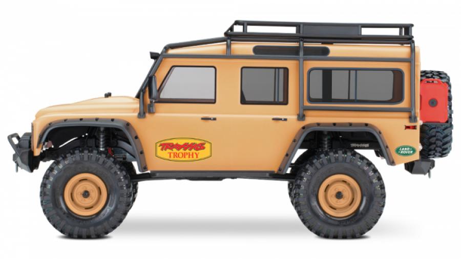 Traxxas TRX-4 Scale & Trial Crawler Land Rover Defender Tan RTR TRX82056-4-C