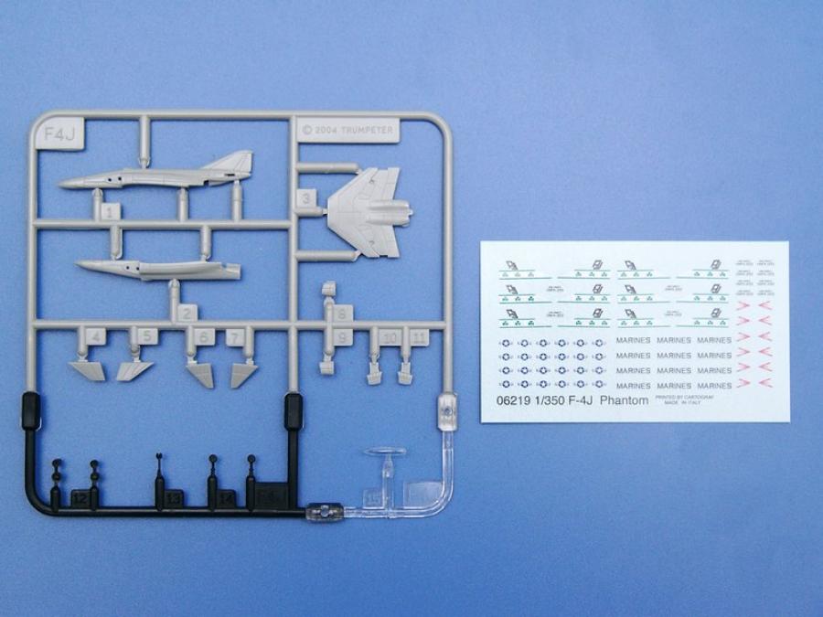 Trumpeter 1:350 F-4 J Phantom II (6pcs)