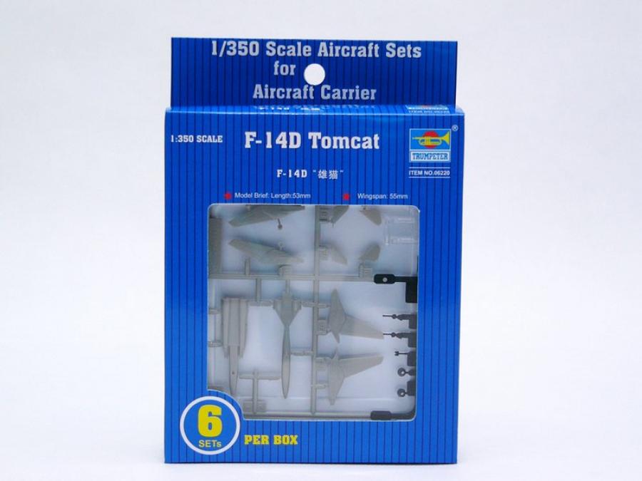 Trumpeter 1:350 Grumman F-14 D Tomcat (6pcs)