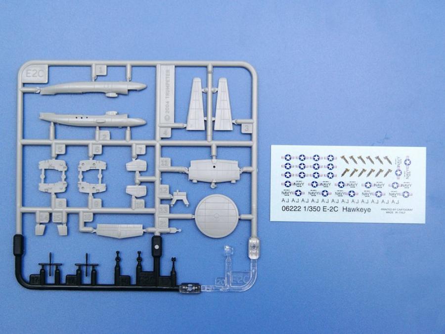 Trumpeter 1:350 Grumman E-2C Hawkeye (6pcs)