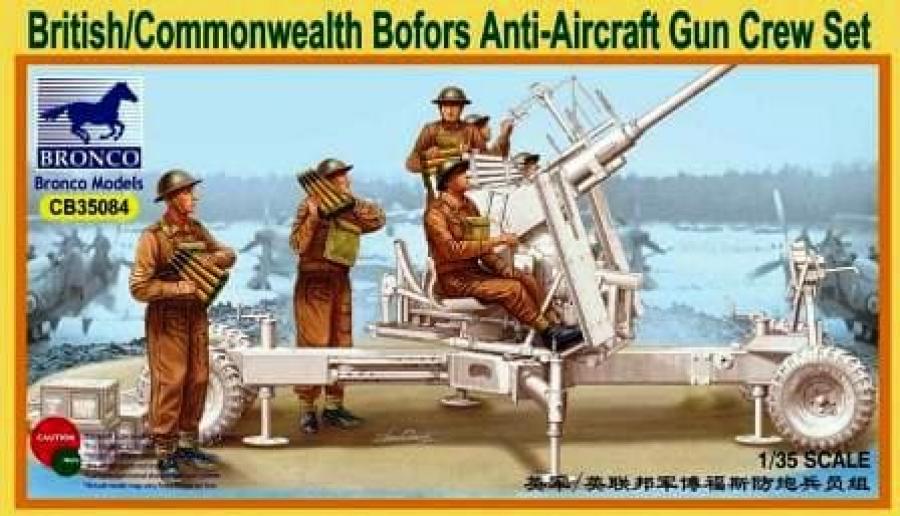 1:35 British/Commonwealth Bofors Gun crew set