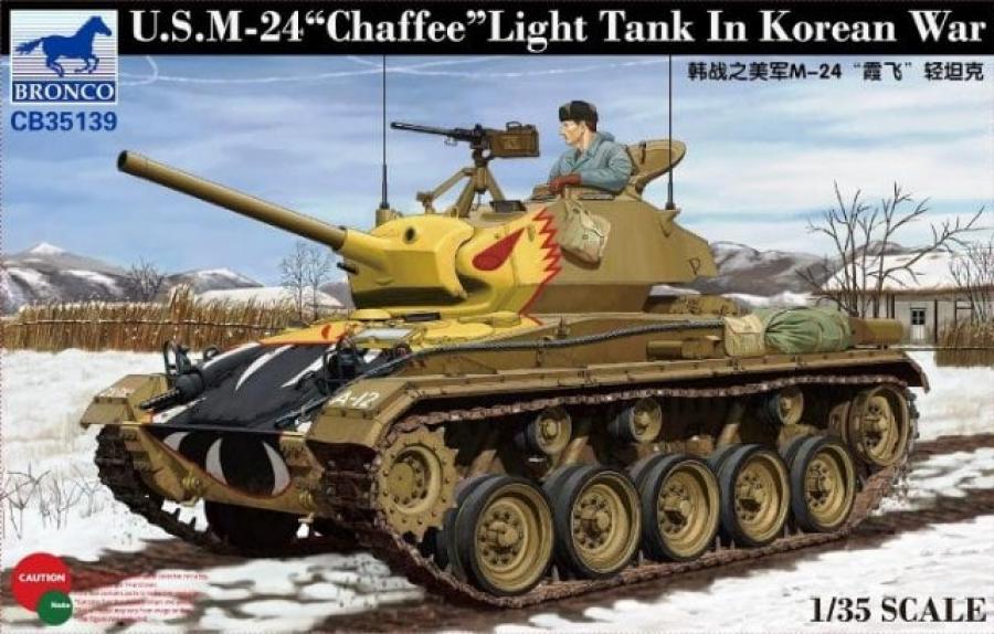 1:35 US Light Tank Chaffee  (Korean War)