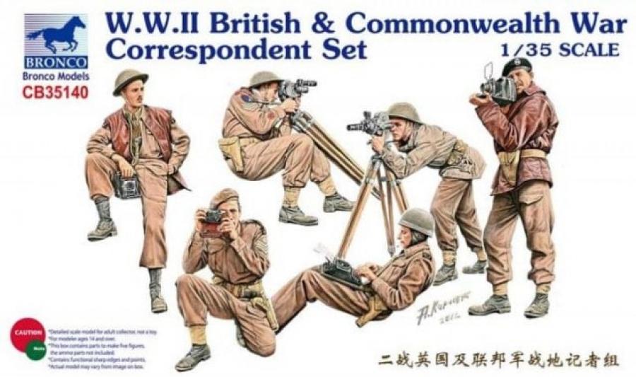 1:35 British & Commonwealth War Correspondent set
